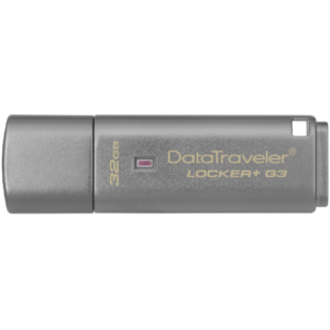 Kingston DataTraveler Locker+ G3 32GB Zilver