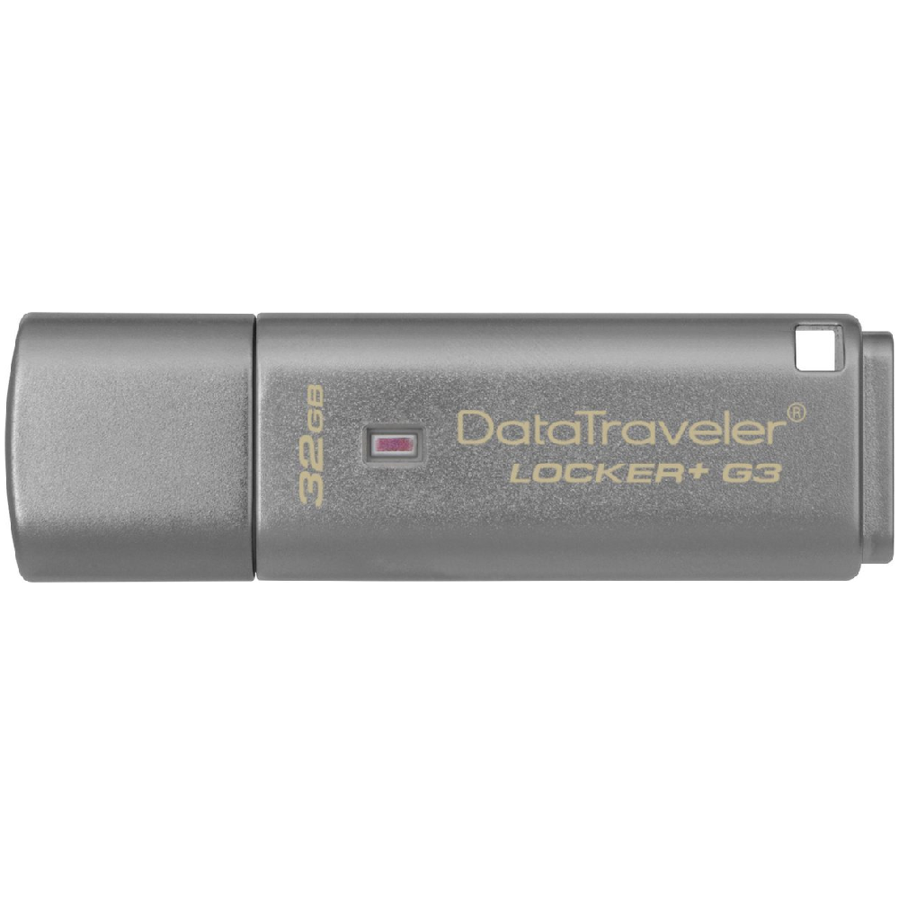 Kingston DataTraveler Locker+ G3 32GB Zilver