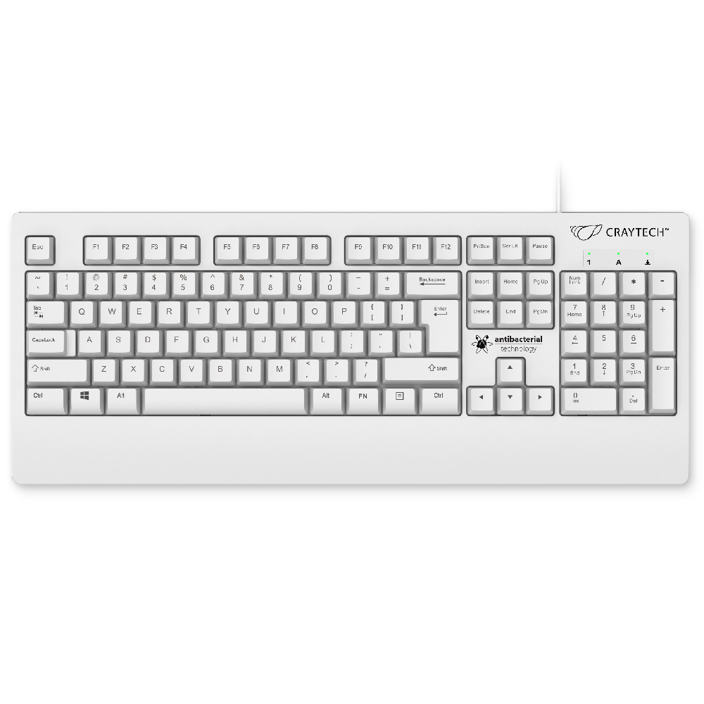 Craytech SaniKey Flex Comfort - hygiënisch toetsenbord