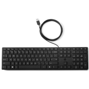 HP Pavilion 300 - Bedraad Toetsenbord - Qwerty - Zwart